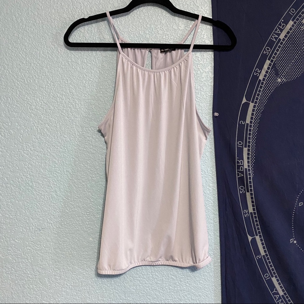 5/$25 Express periwinkle halter top